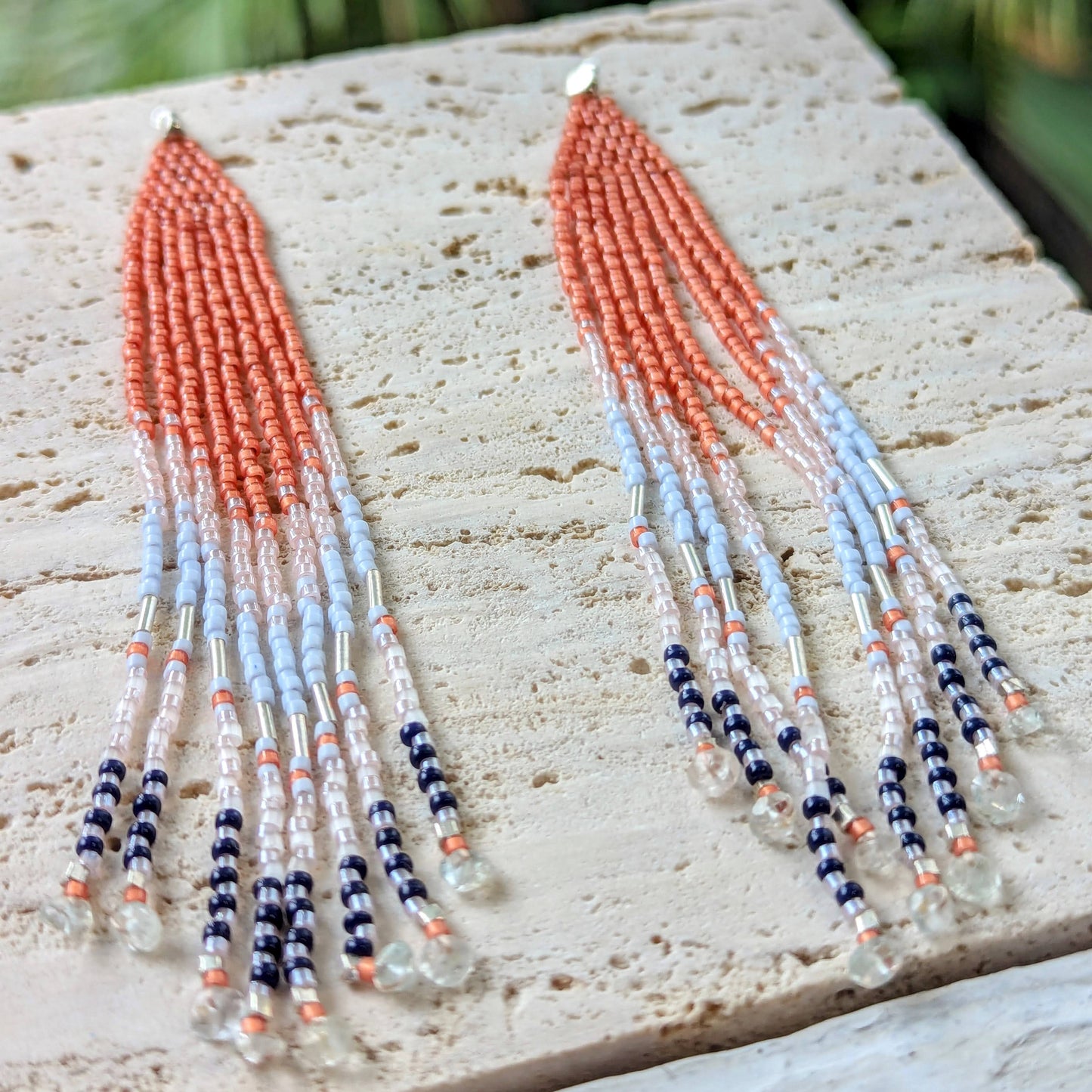 Áine fringe earrings