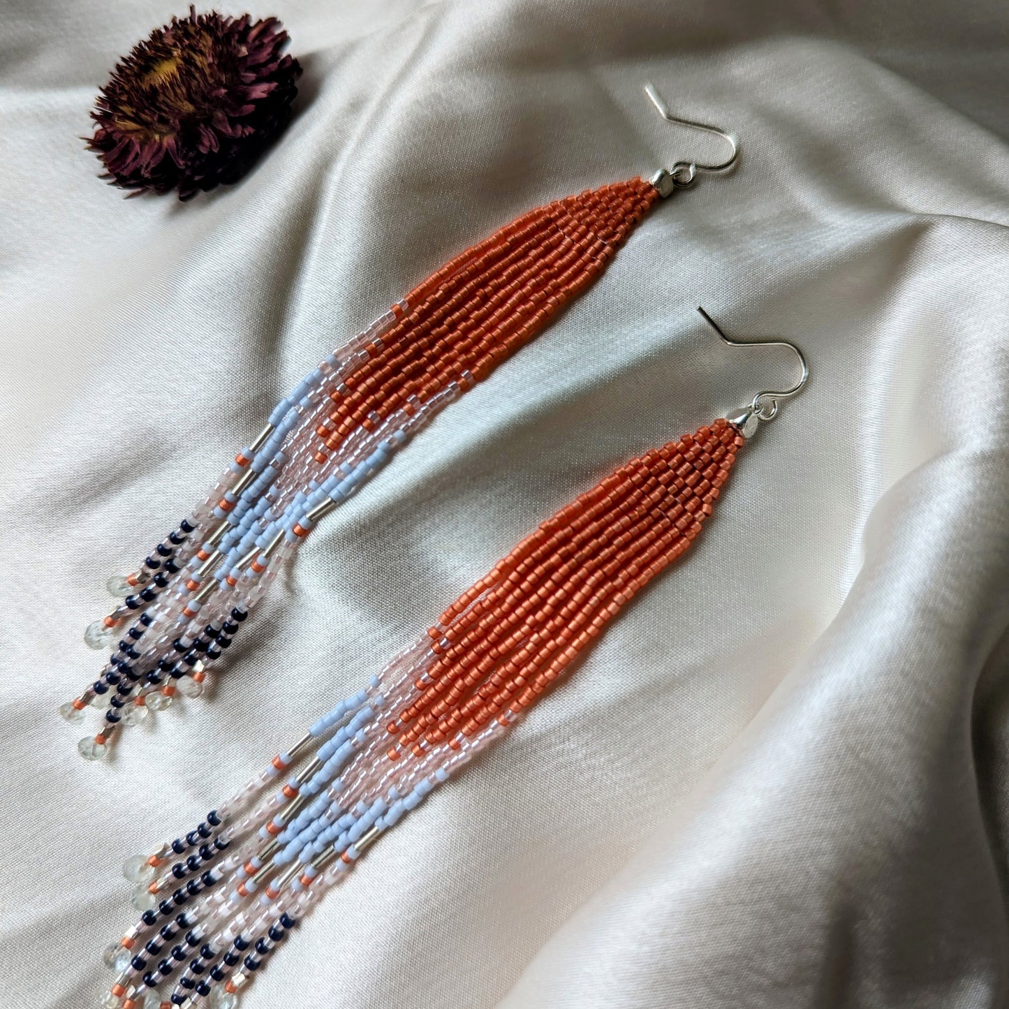 Áine fringe earrings