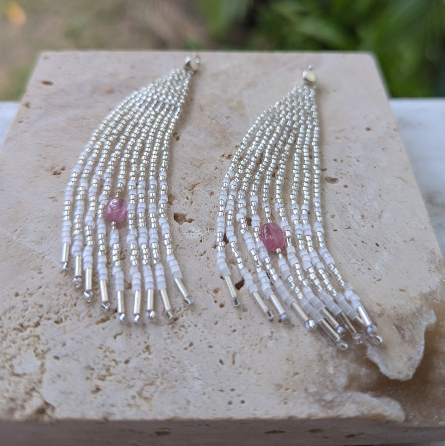 Elida fringe earrings