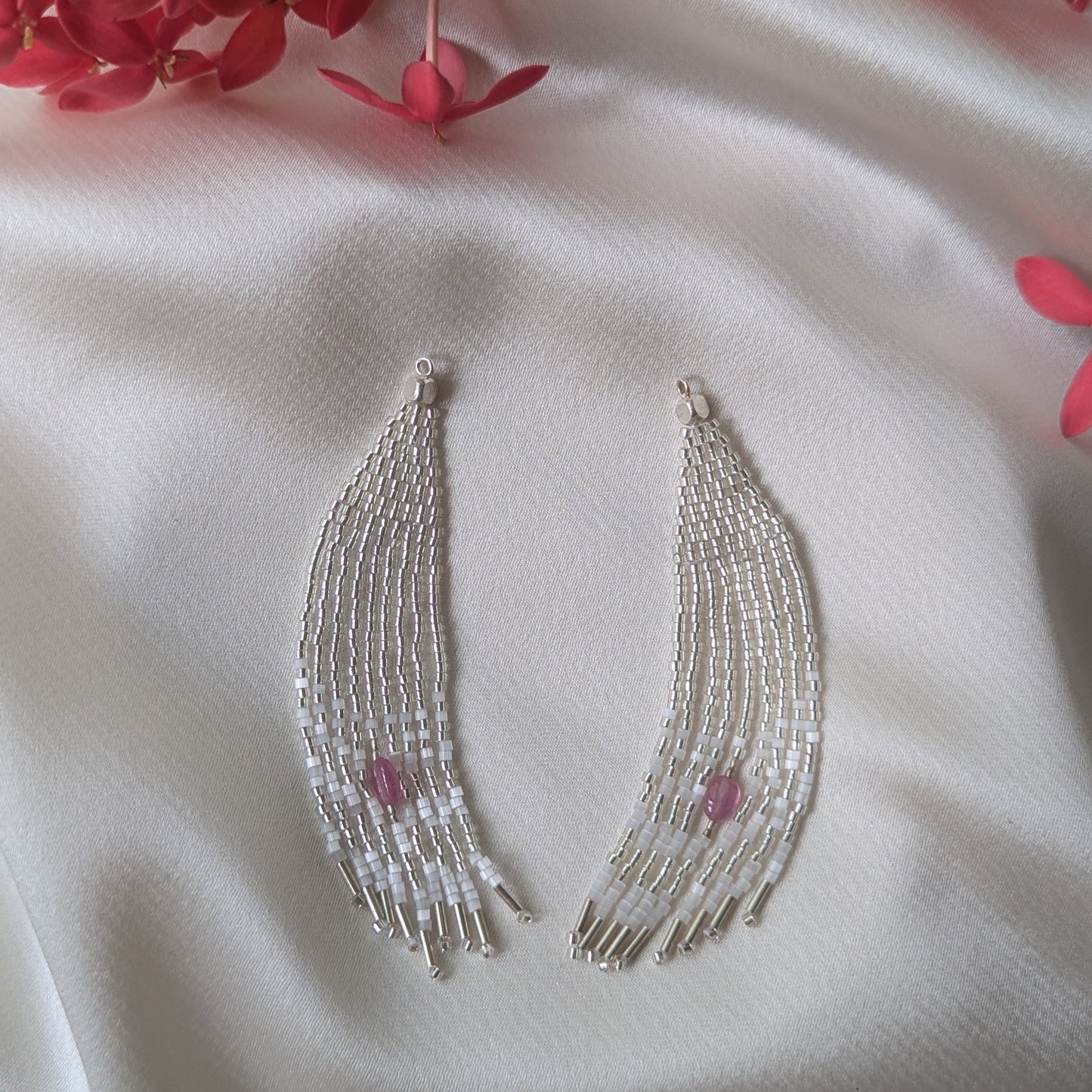 Elida fringe earrings