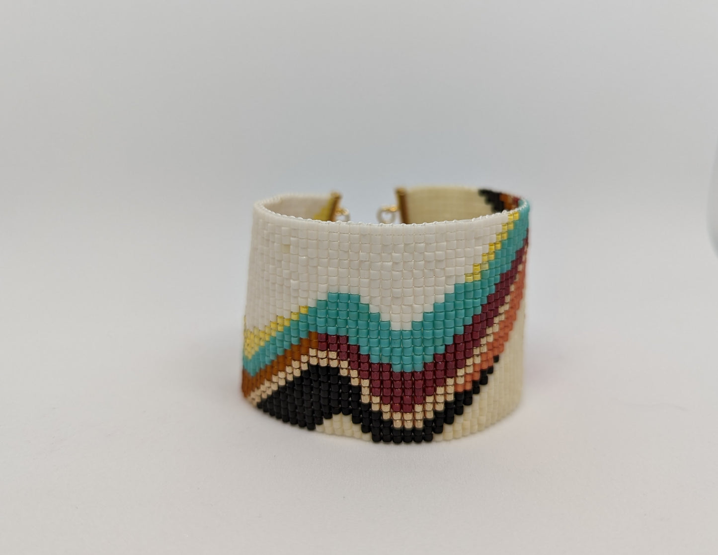Mountain of Seven Colours Cuff Bracelet