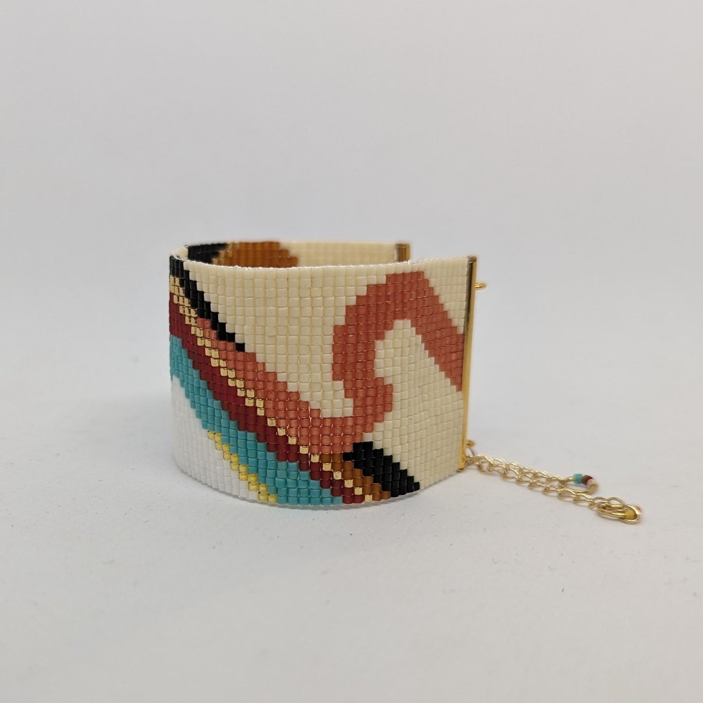 Mountain of Seven Colours Cuff Bracelet