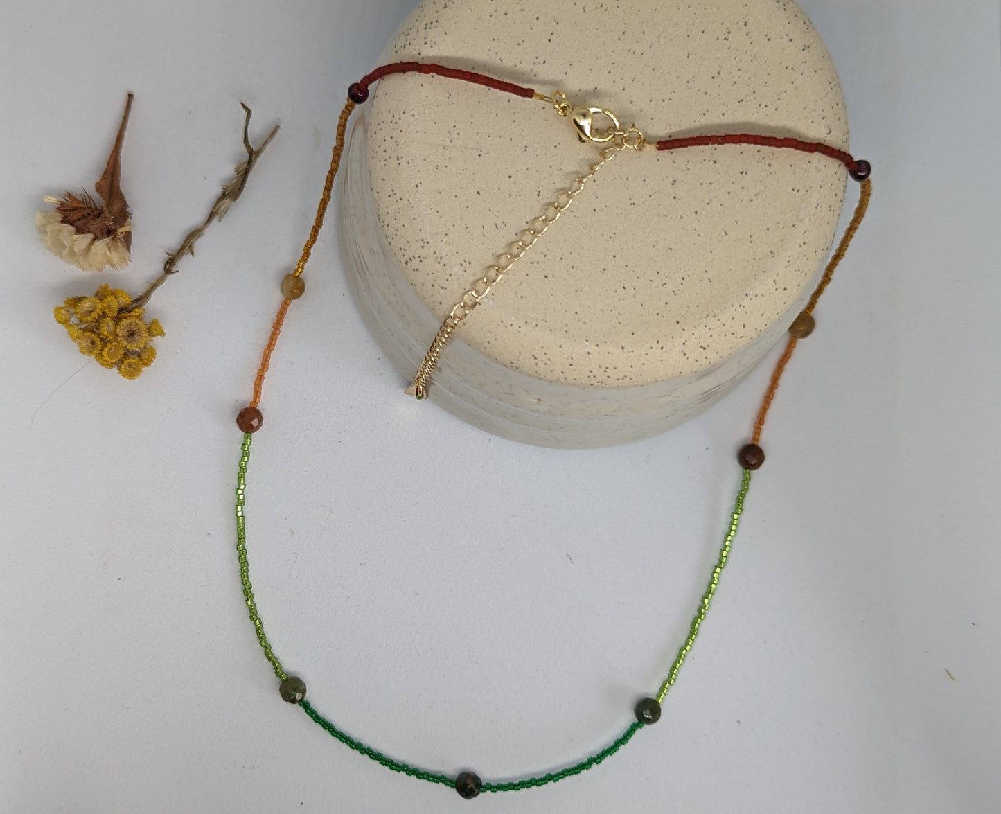 Wandering Waif Gemstone Necklace